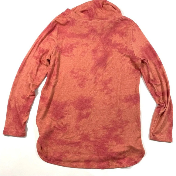 New Market & Spruce Cowl Neck Tunic Shirt Long Sleeve - Picture 3 of 7